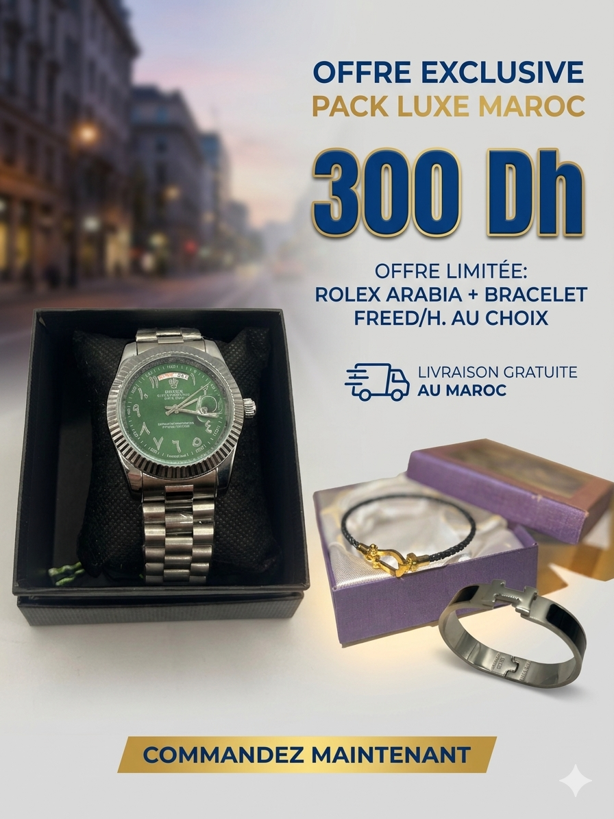 Rolex arabia+Hermes ou Freed